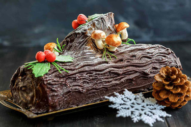 Rentreediscount Le Blog Tuto Special Noel Ma Buche De Noel Au Nutella Trop Facile