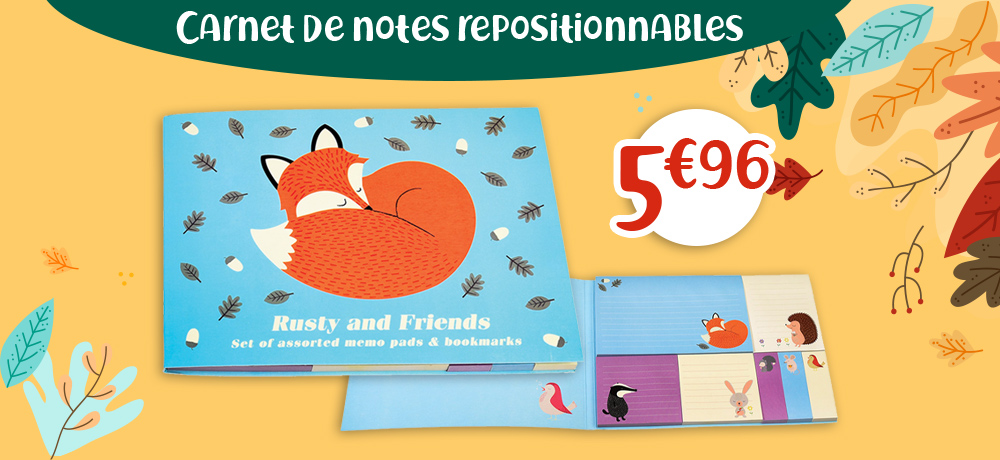 Notes Notes Notes Rusty Rusty Rusty Post-it et notes repositionnables à prix discount