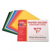 Canson couleurs sales vives 24x32 180g