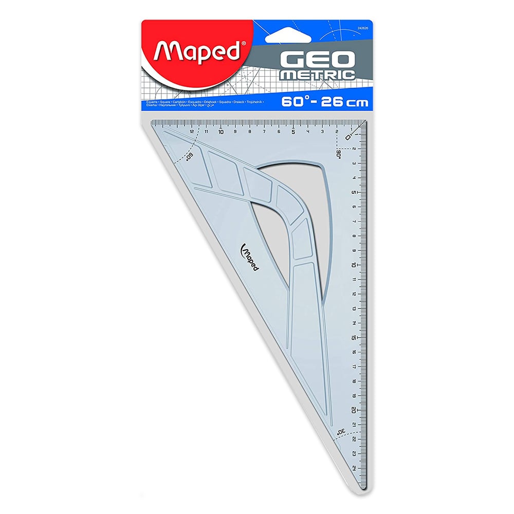 Grande Equerre MAPED Geometric 26cm 60° : Chez Rentreediscount ...