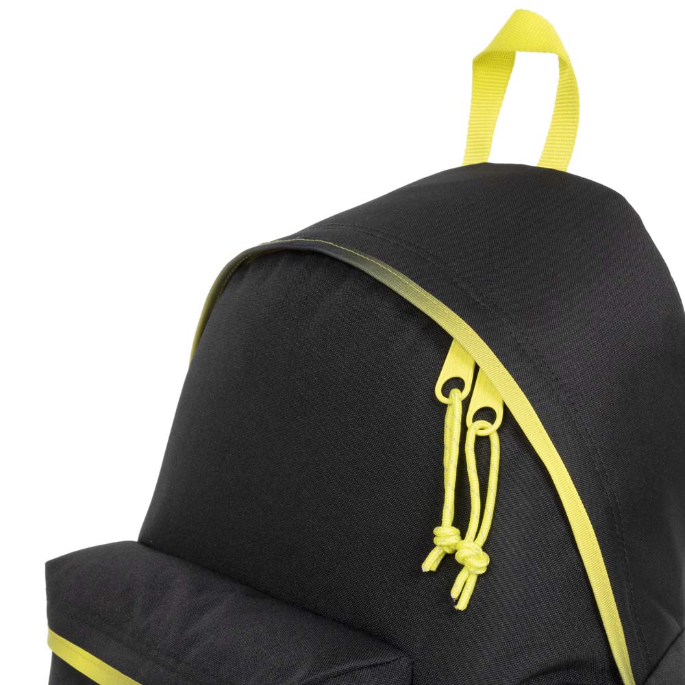Sac ?� dos EASTPAK Padded Pak'R Kontrast Grade Lime 1 compartient noir : Chez Rentreediscount 