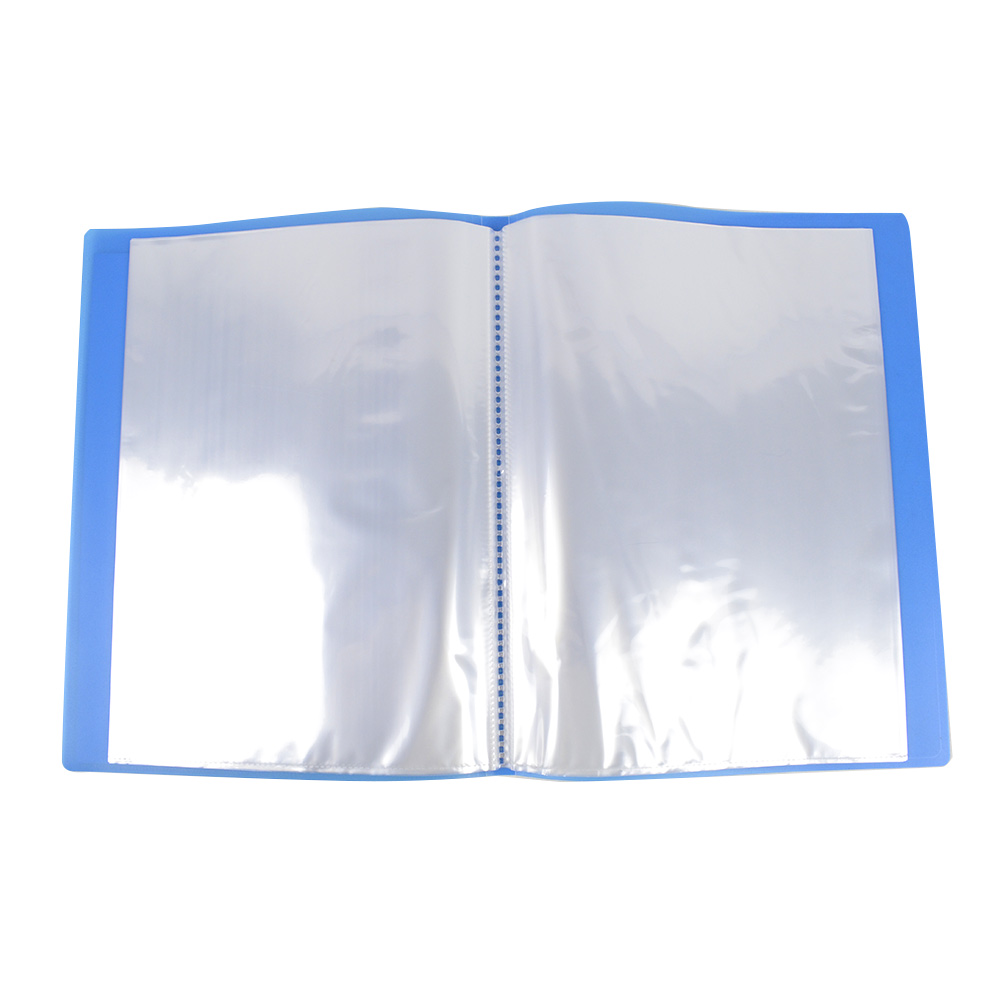 Porte-documents A4 Avec 40 Pochettes (80 Vues) - En Polypropylène Durable - Sans Acide - Idéal Présentations, Portfolios