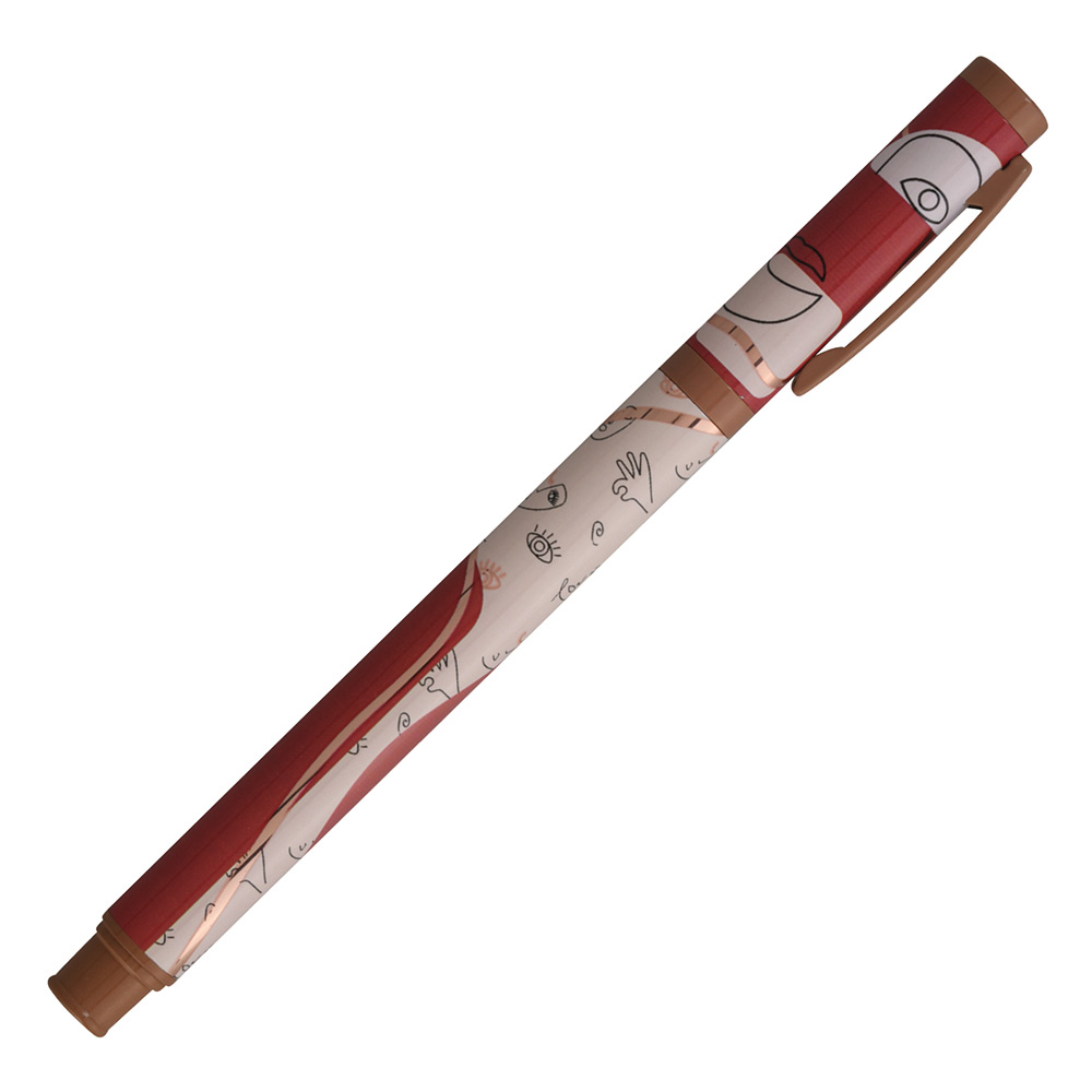 Stylo Plume Vintage Argenté Soprane - En Métal Argenté Plaqué, Occasion, Nécessaire D'écriture