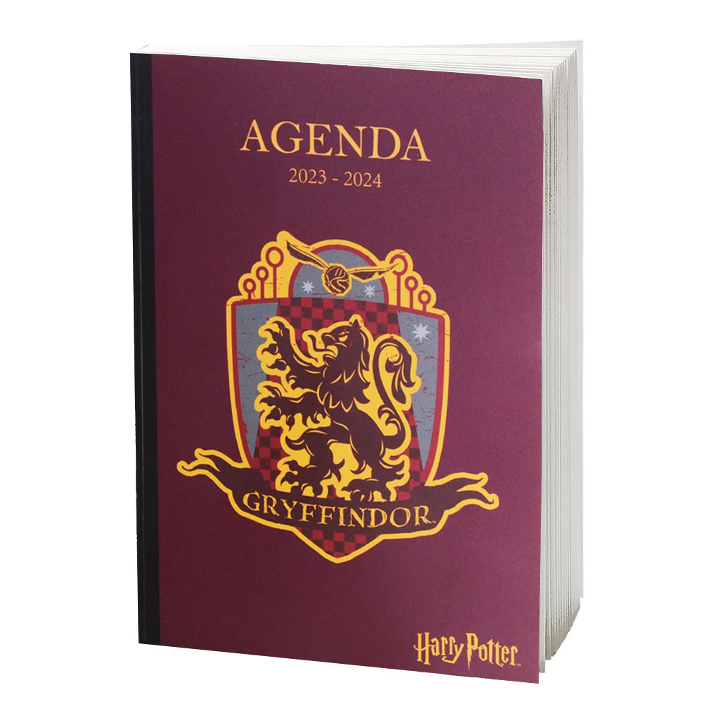 Agenda scolaire HARRY POTTER Gryffondor 20232024 rouge Chez Rentreediscount Fournitures scolaires