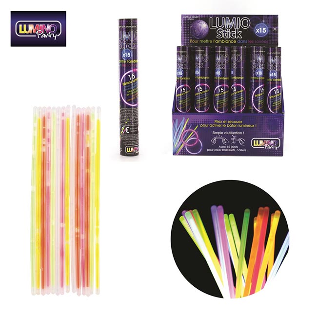 6 Pcs Bâtons Lumineux LED, 15 Couleurs, Bâtons Lumineux, Accessoires De Concert