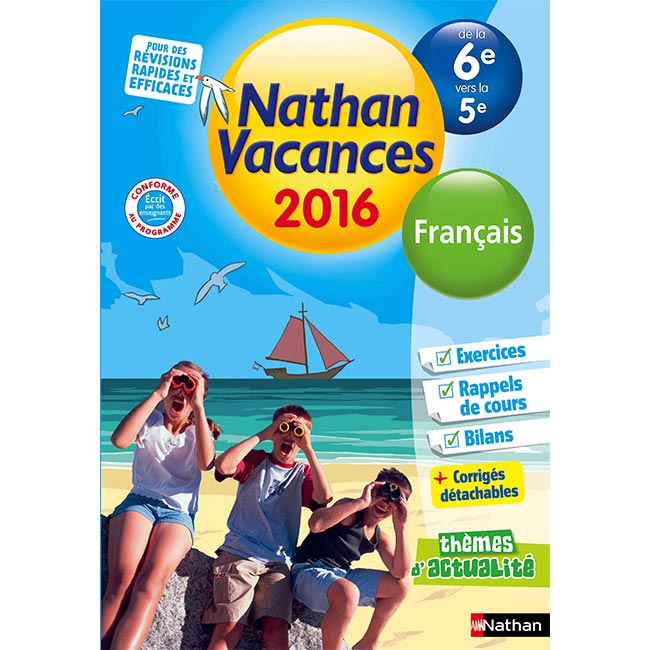 Corrigé Cahier De Vacances Nathan 5eme 4eme