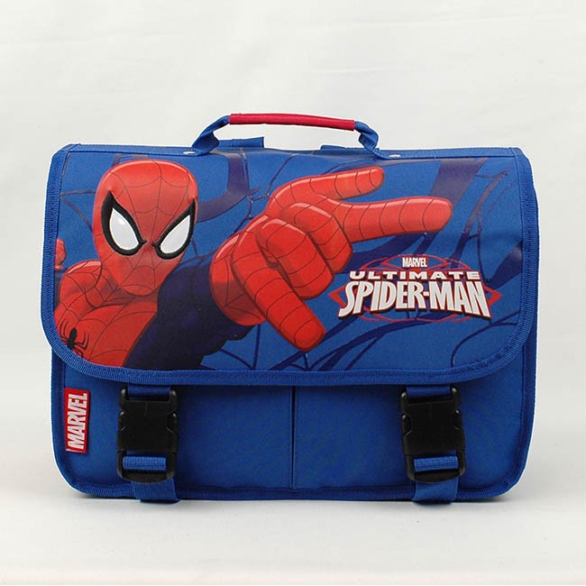Cartable Spiderman Bleu Adapté pour la maternelle au CP Chez