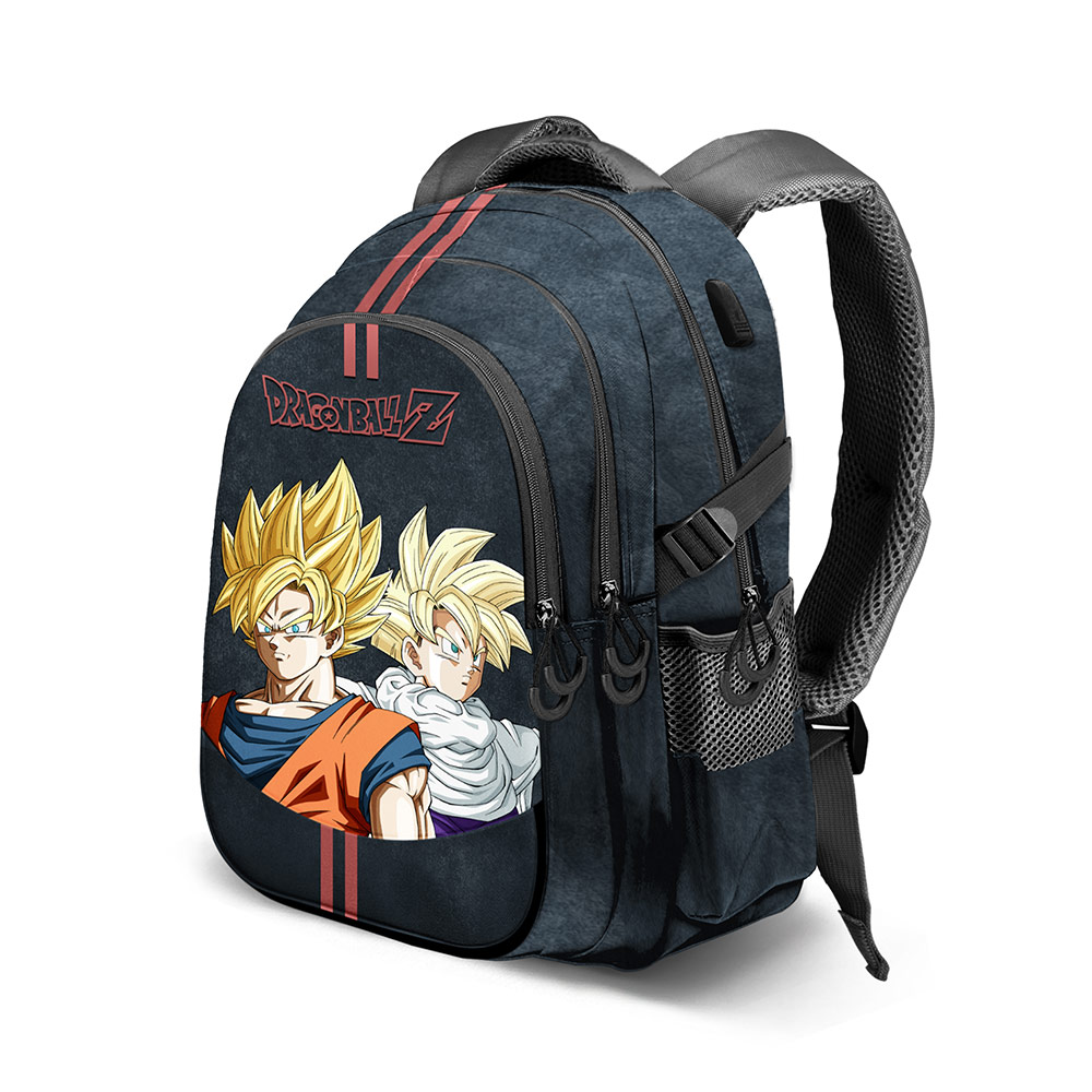 Sac à dos DRAGON BALL Z Super Saiyan Unity compartiments Chez