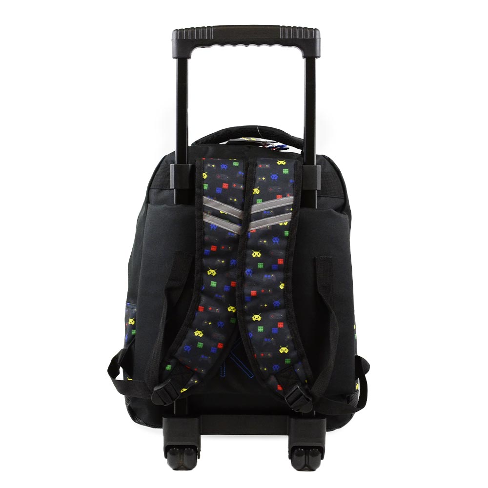 Sac à dos à roulettes KIP Game Zone compartiments noir Chez