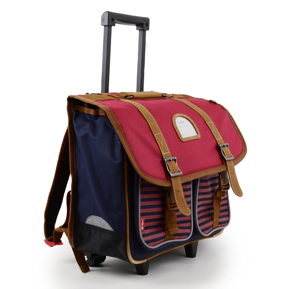 Cartable ?� roulettes KICKERS Boy 38cm 2 compartiments : Chez Rentreediscount Cartables & trousses