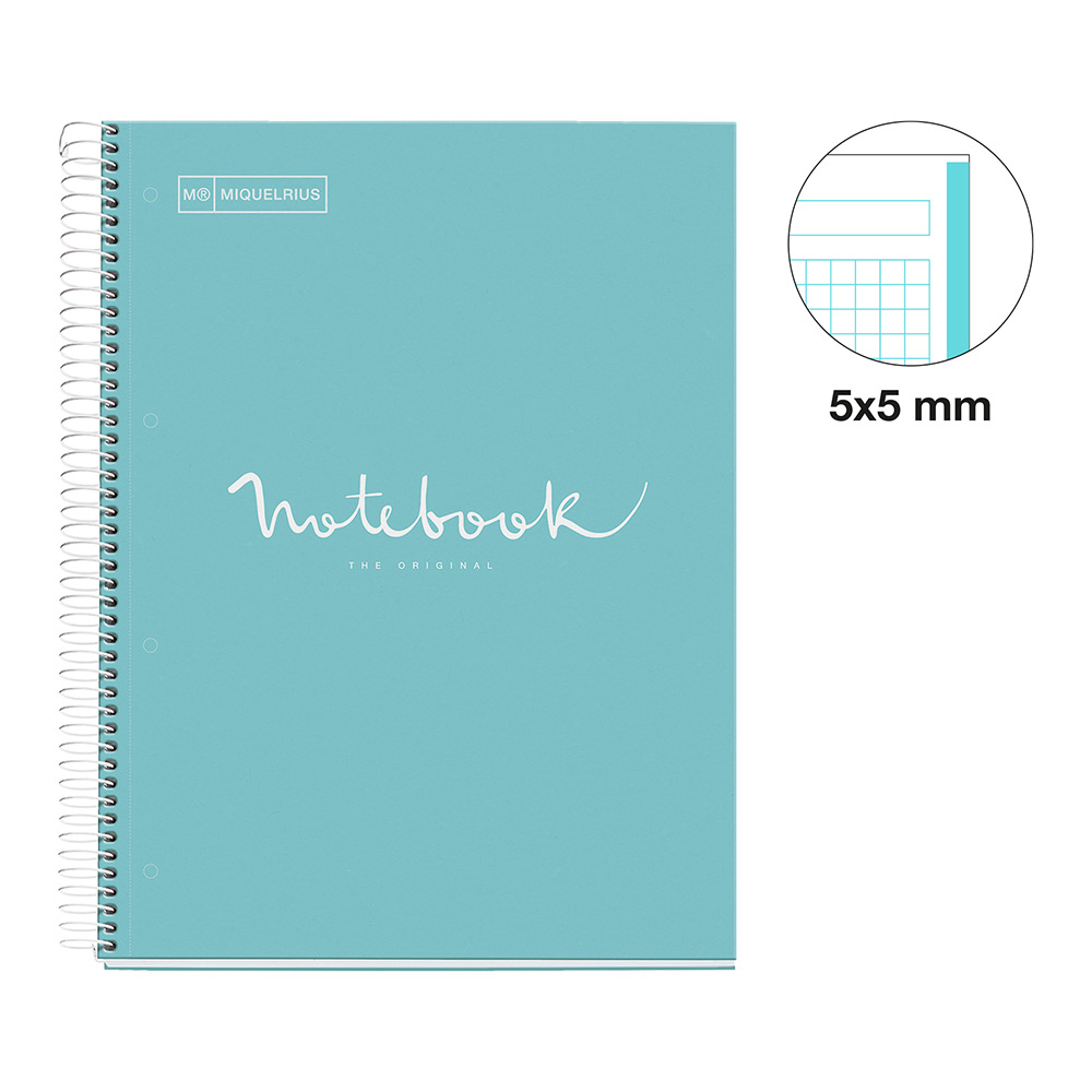 Lot 6 Mini Cahiers Spirale A7 Colorés – 75 Feuilles Chacun, Format De Poche Idéal