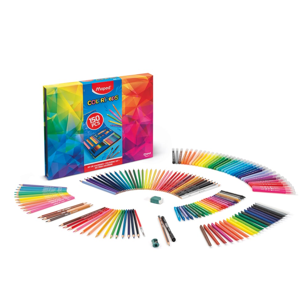 Kit de coloriage scintillant color peps multicolore - Maped