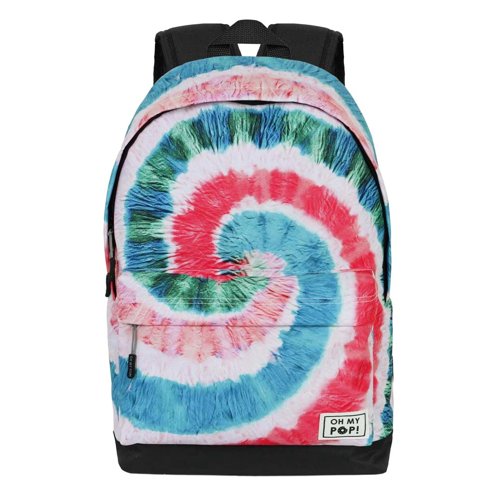 Oh My Pop! Marsupio Zaino Frech-Brownie – Cinturino Regolabile, Tasche Con Cerniera, 31 Cm, Unisex (Multicolore)