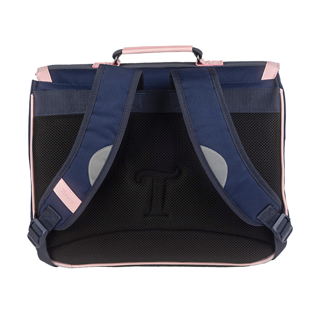 Satchel 38 Cm Tann's Les Fantaisies Lily Blue/ Pink