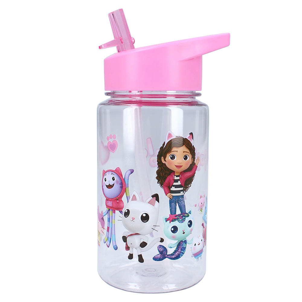 Gourde Personnalisée Pour Enfants 440 Ml - Sans BPA, En Tritan - Avec Paille Et Poignée - Design Spider Bleu - École/Crèche
