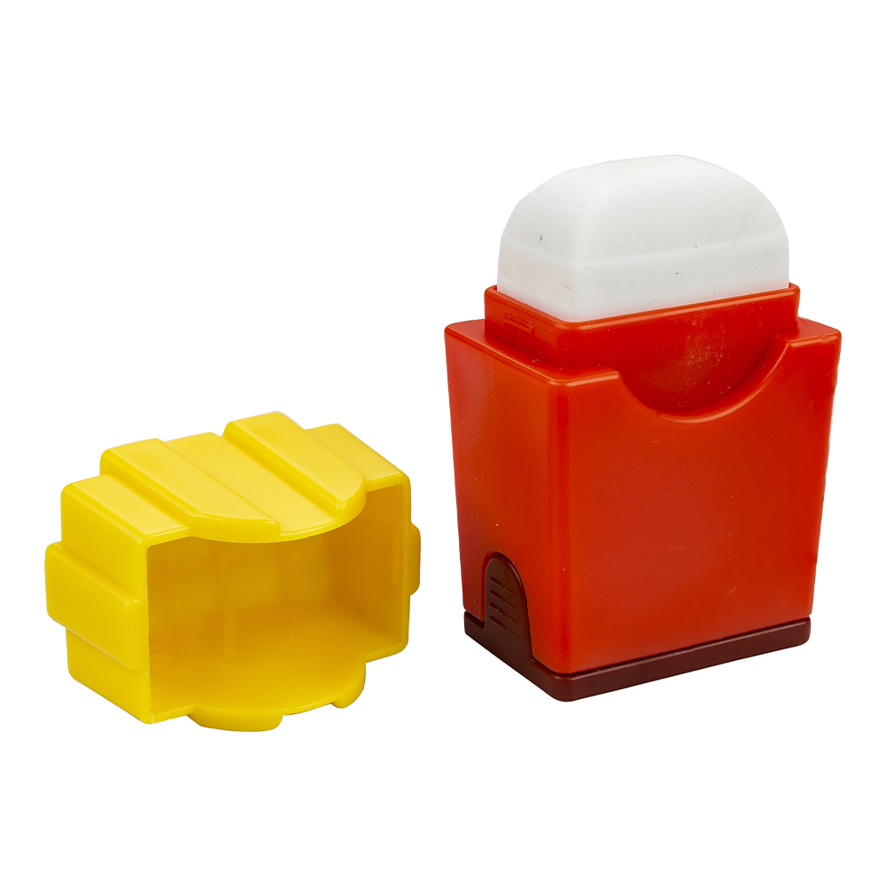 Taille-crayon Amusant En Forme De Hamburger Avec Deux Gommes En