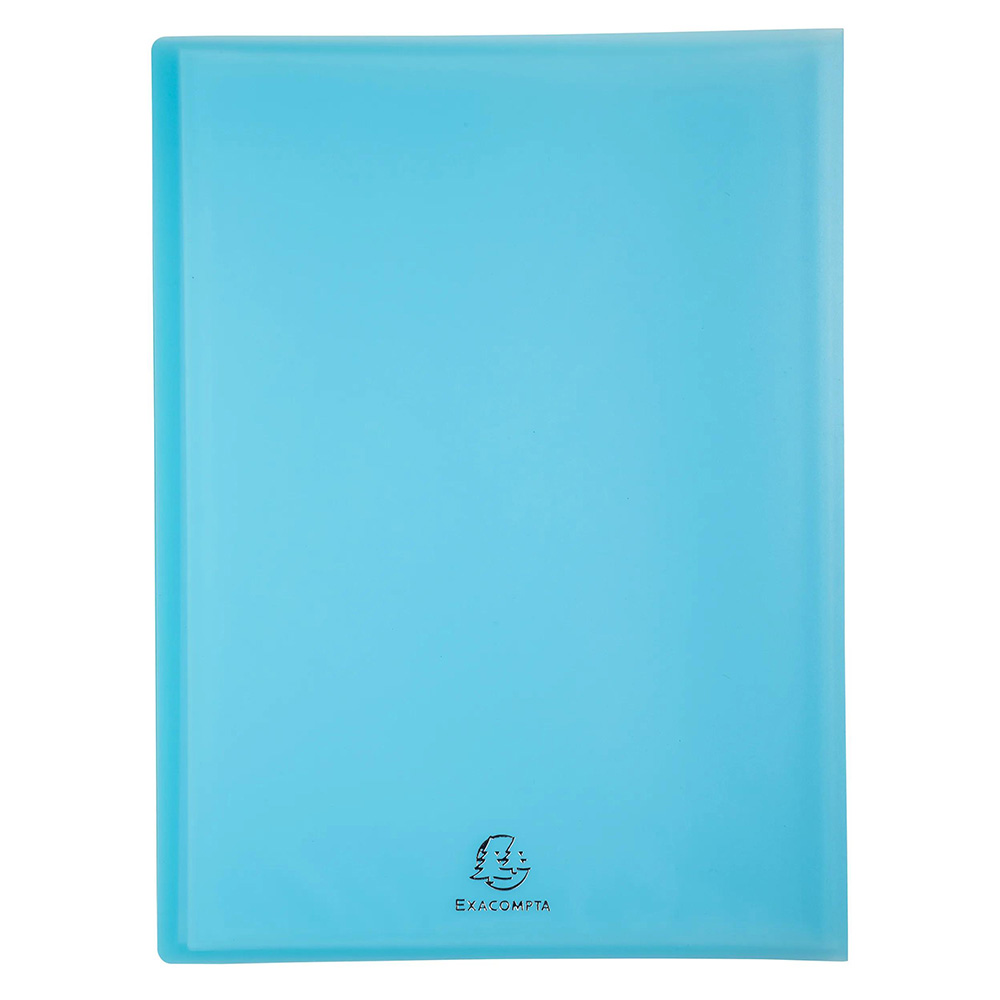 Protège-documents A4 Exacompta Chromaline Pastel - 80 Vues (40 Pochettes) - Couleur Corail - Classement Et Rangement - 8