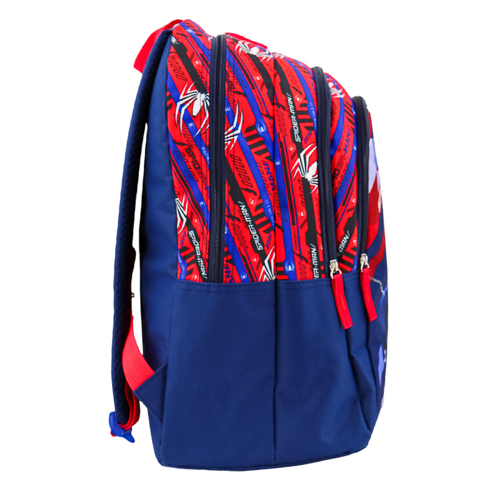 Ensemble 3 Pièces Spiderman Pour Garçon - Sac à Dos + Lunch Bag + Trousse - Marvel - Neuf