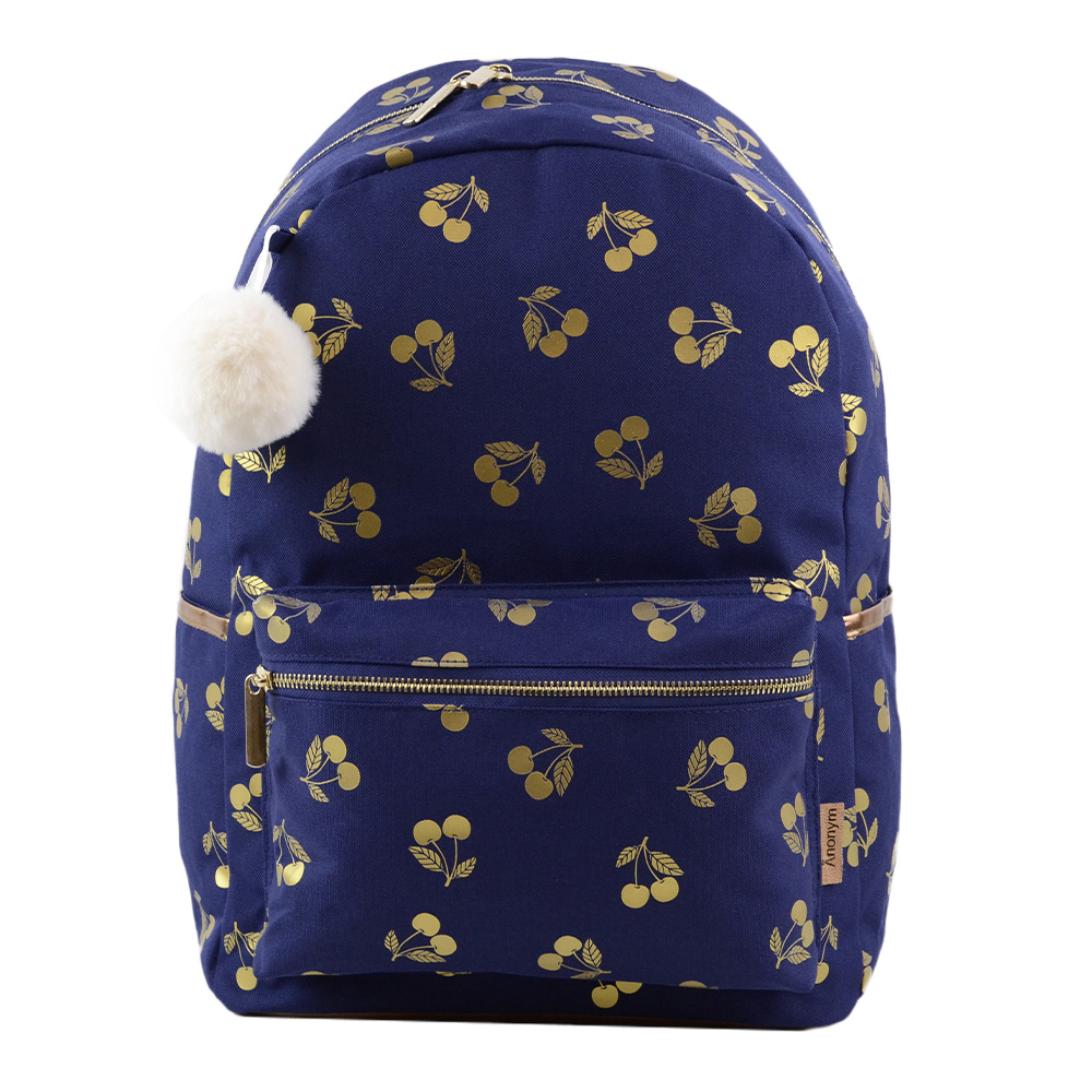 Cartable Bleu Cerise Sac Ã Dos Sac à Dos Cherry ANONYM