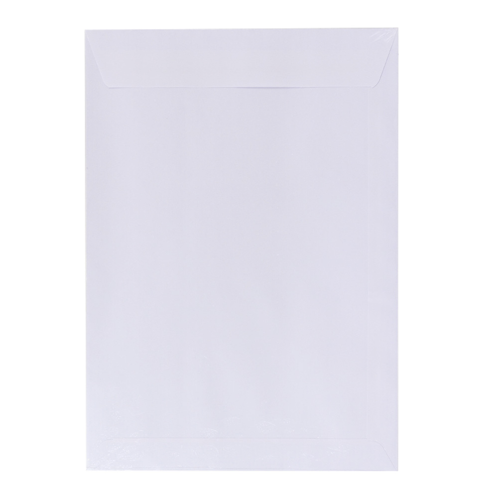 Versando 250x Enveloppes D'expédition C4 Avec Fenêtre, Autocollantes, 229 X 324 Mm, Blanches : Enveloppes Pour Bureau, Documents Importants, Opaques, Faciles à Fermer (1 Carton