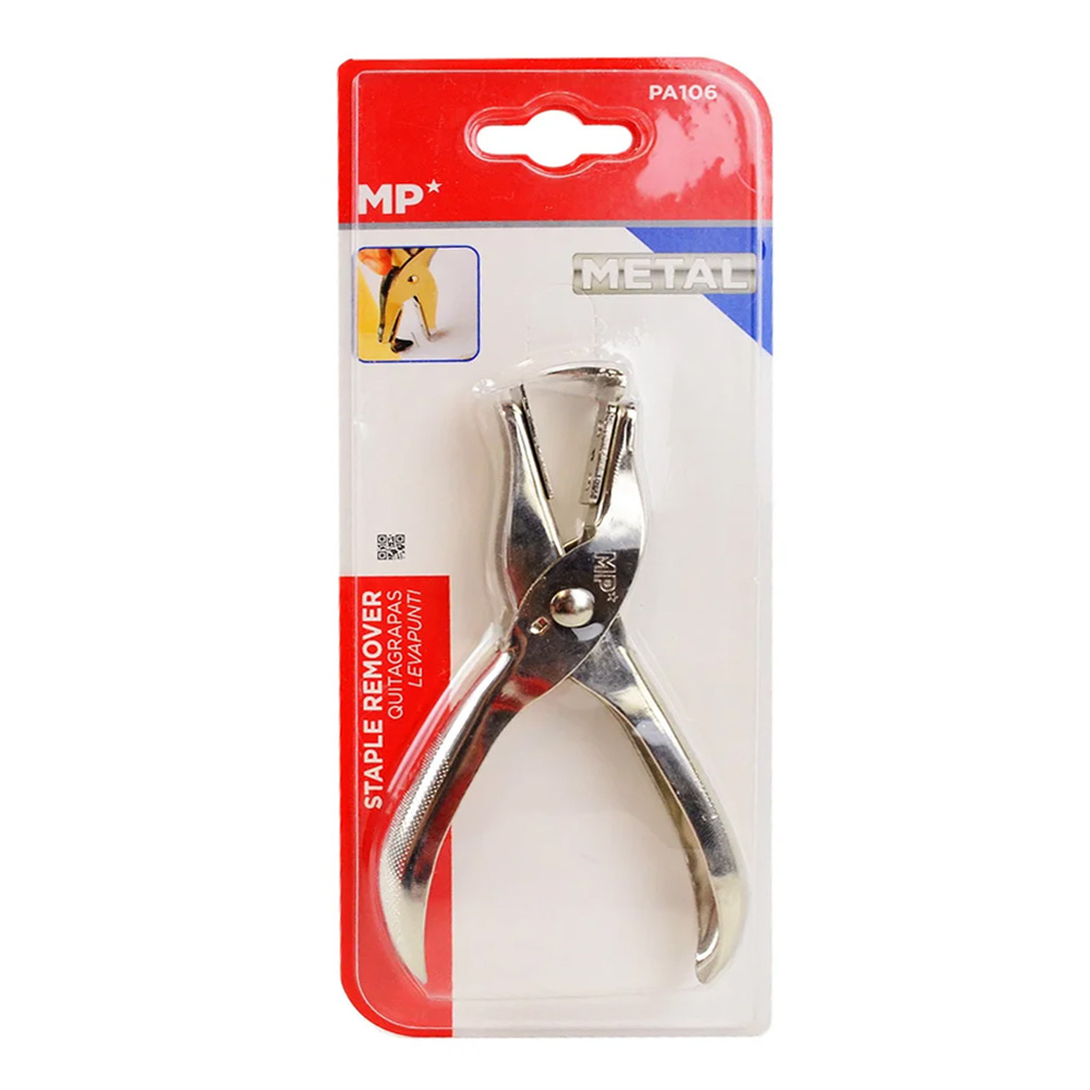 Agrafeuse Pince Wonday Initial – Agrafes Bébé 8/4, Capacité 12 Feuilles, Métal Robuste