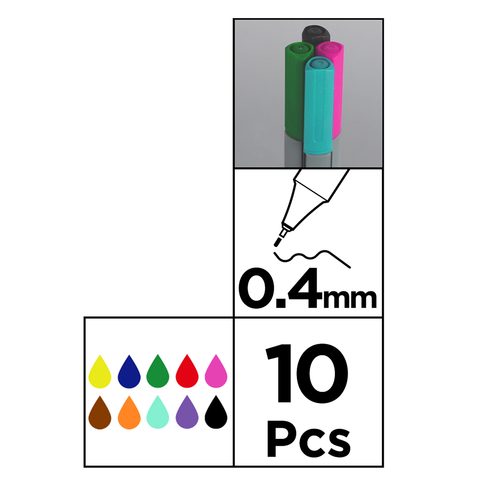 PATIKIL Stylos Marqueurs Pour Trous Profonds, 12Pcs D'Encre Imperméable, Marqueurs à Nez Long De 22mm/0,87 Pouce Pour Menuisiers, Couleur Noir, Rouge