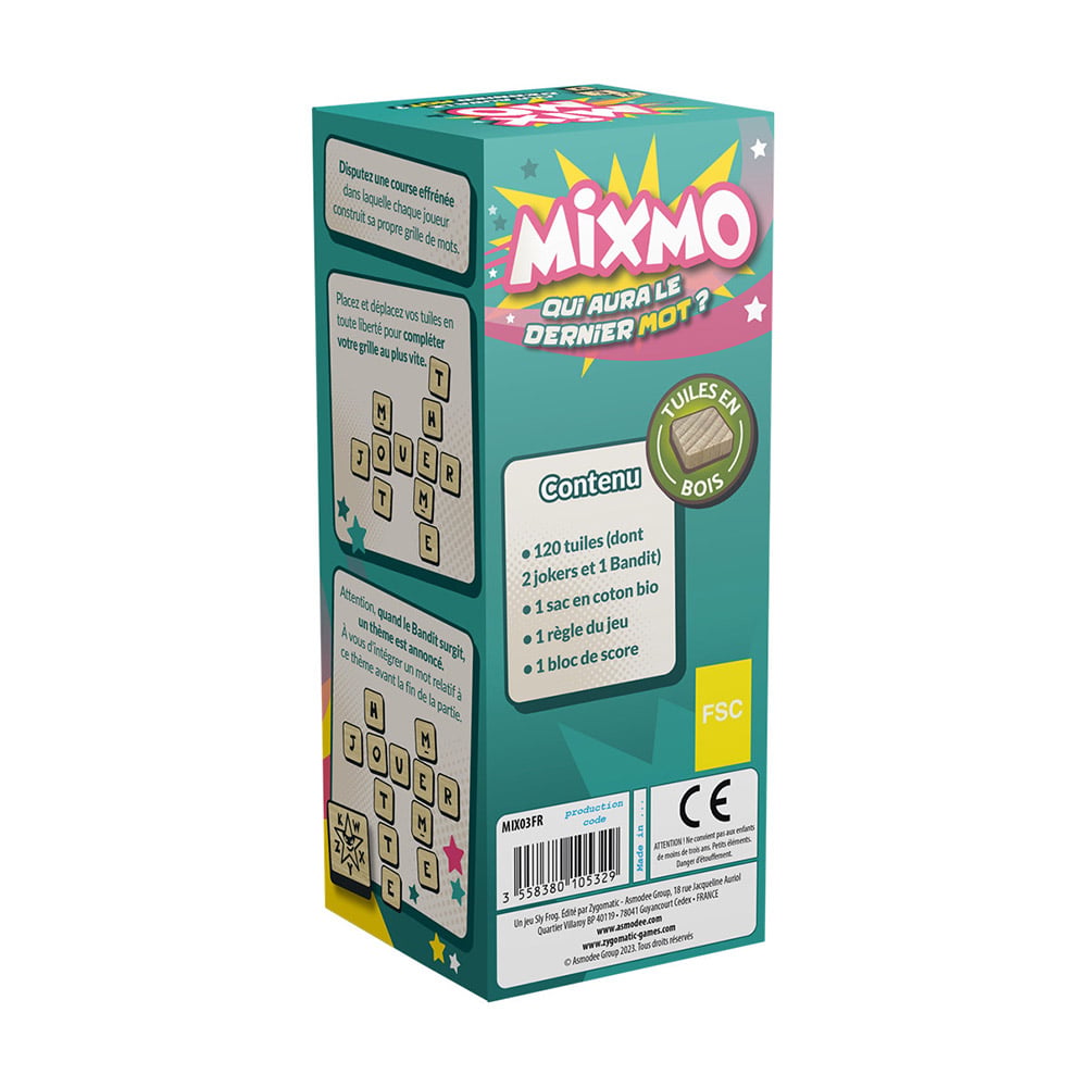Mixmo (Eco Pack) Asmodee - Gioco Da Tavolo Di Parole Veloce, 2-6 Giocatori, 8+ Anni - 5