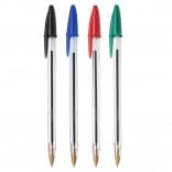 stylo bic cristal au meilleur prix avec quatre couleurs