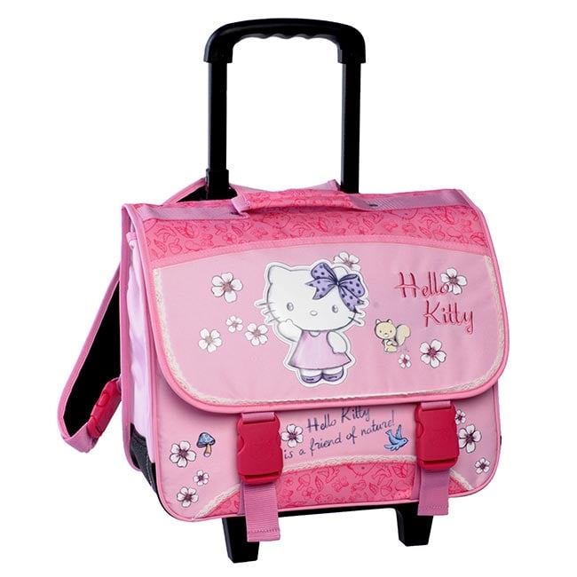 cartable roulette hello kitty
