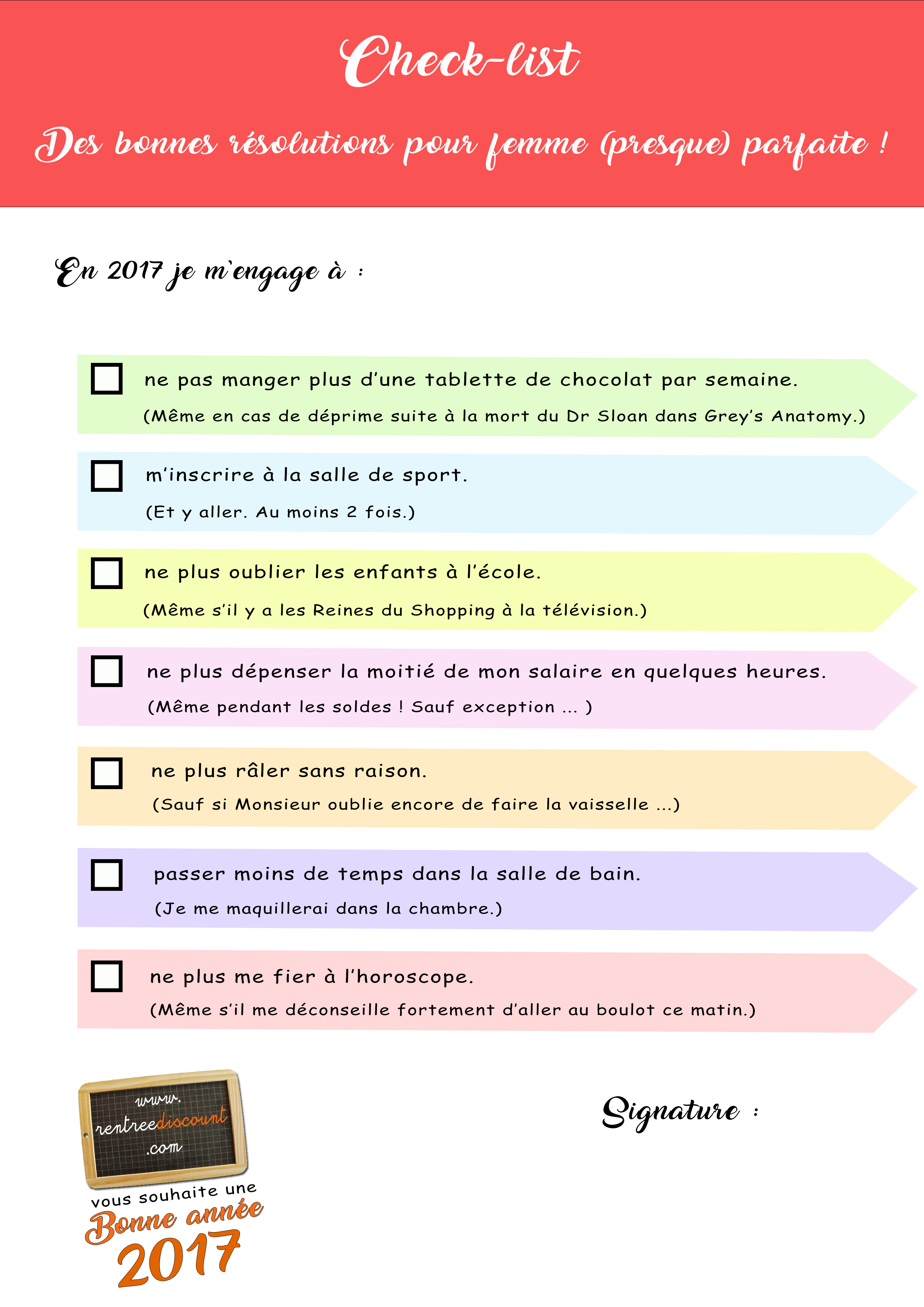 résolutions-check-list