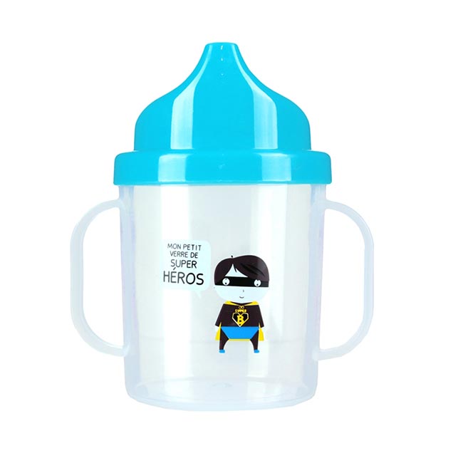 Verre D Apprentissage Pour Bebe Tom Et Zoe Bleu Chez Rentreediscount Cartables Trousses