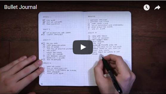 vidéo-bullet-journal