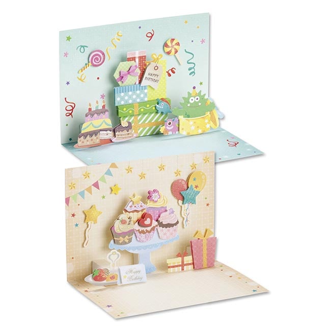 Kit Fabrication De Cartes 3d Anniversaire Chez Rentreediscount Loisirs Creatifs