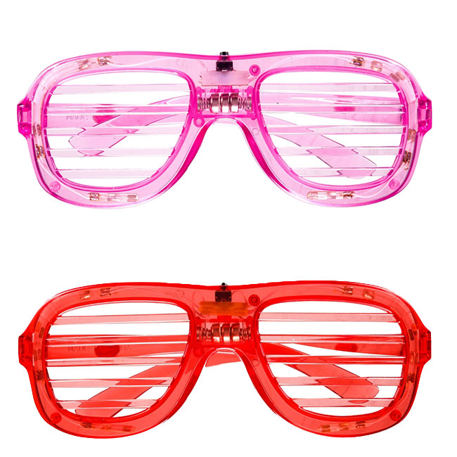 Victop Lunettes LED Bluetooth Programmables - Fête Club Festival