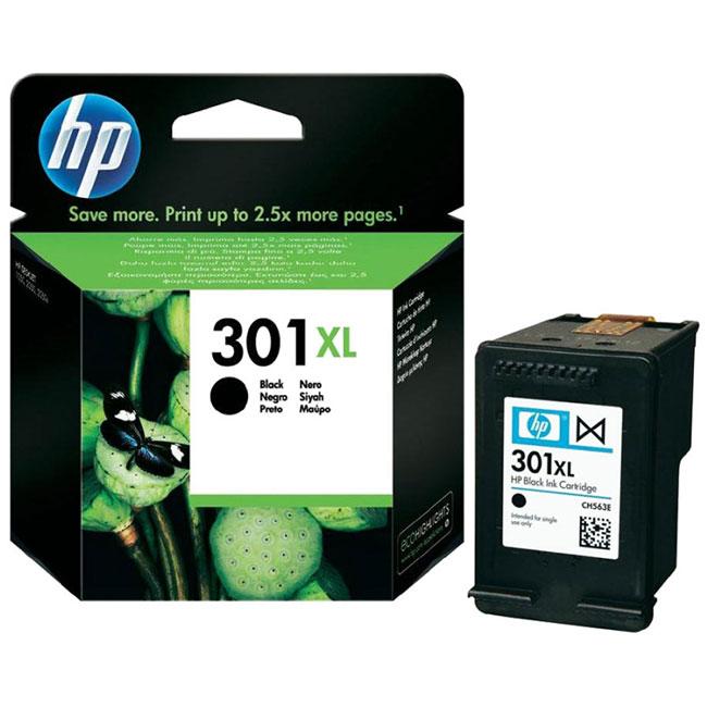 Cartouches Encre 301XL Compatible HP - Pack Noir + Couleur - Pour DeskJet 1000/2050/2510