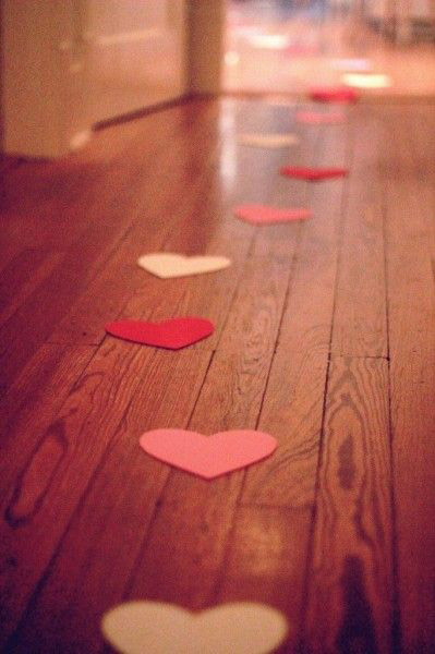 chemin-coeurs-papier-saint-valentin