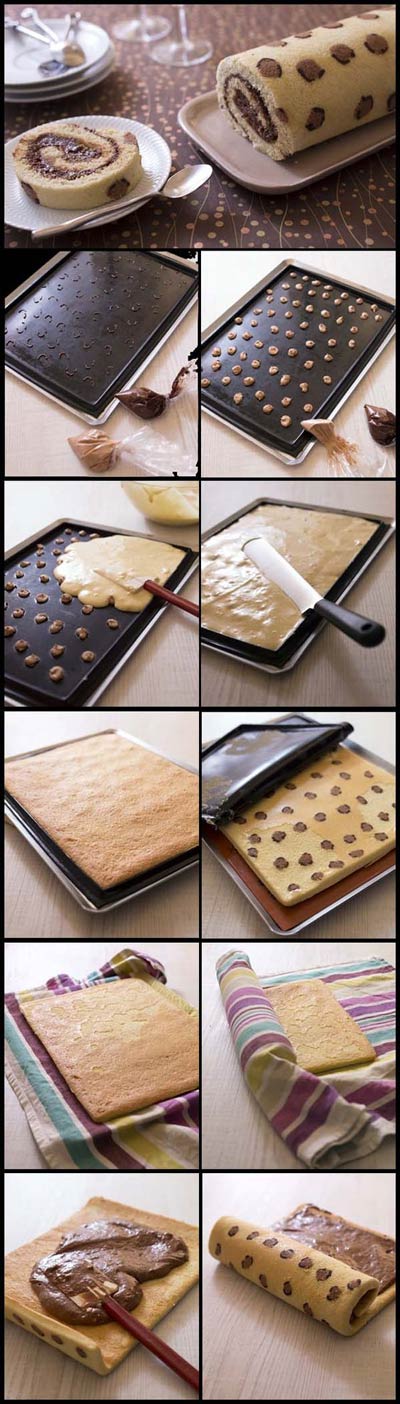 gateau-roule-pois-chocolat