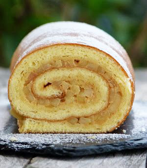 gateau-roule-pomme-caramel