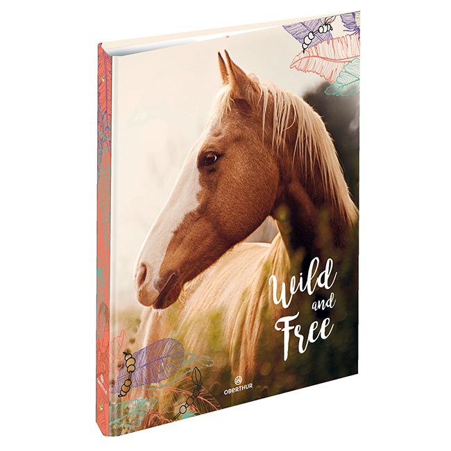 classeur 4 anneaux cheval