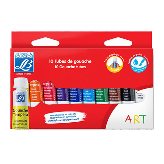 7430800-10-tubes-de-gouaches-lefranc-bourgeois