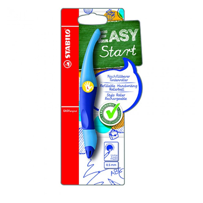 Stylo roller easy start stabilo pour droitier chez rentreediscount