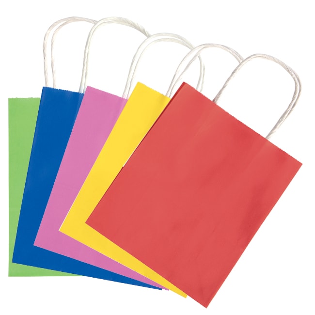 Sac papier kraft 18x21cm Rouge Chez Rentreediscount Cadeaux & Jeux