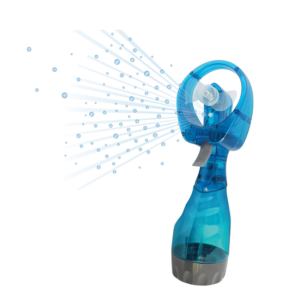 Ventilateur Brumisateur 2en1 Avec Réservoir d’Eau - Bleu