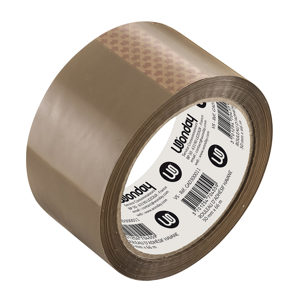 Rouleau adhésif 48mm x 66 m polypropylène Chez Rentreediscount Fournitures scolaires