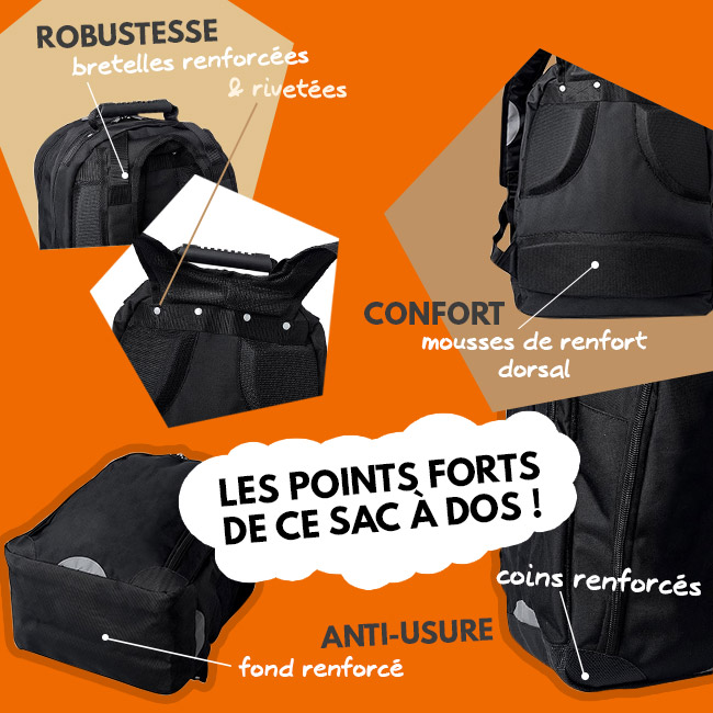 sac a dos renforcé