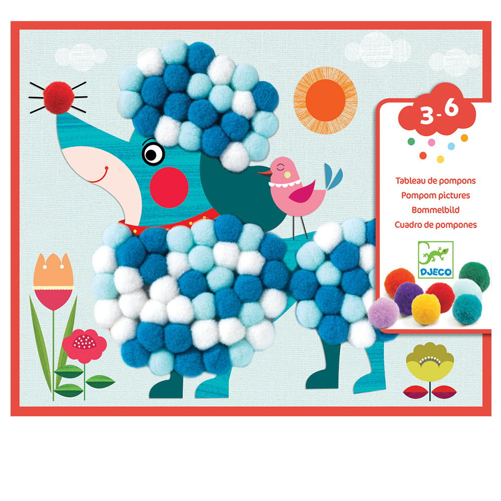 Djeco pompons Clearance