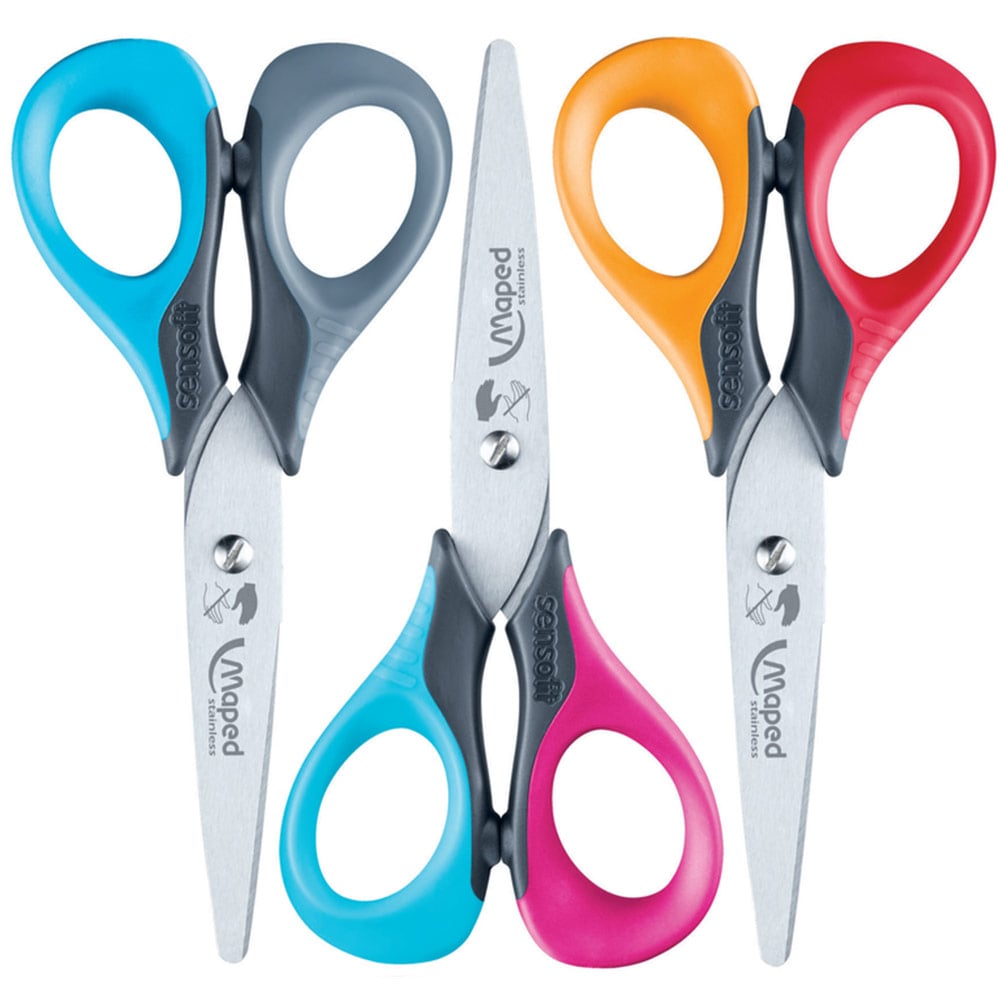 Leitz Ciseaux Titane Ambidextres 205 Mm – Lames Inox Revêtement Titane, Grip Ergonomique, Ultra-Durables