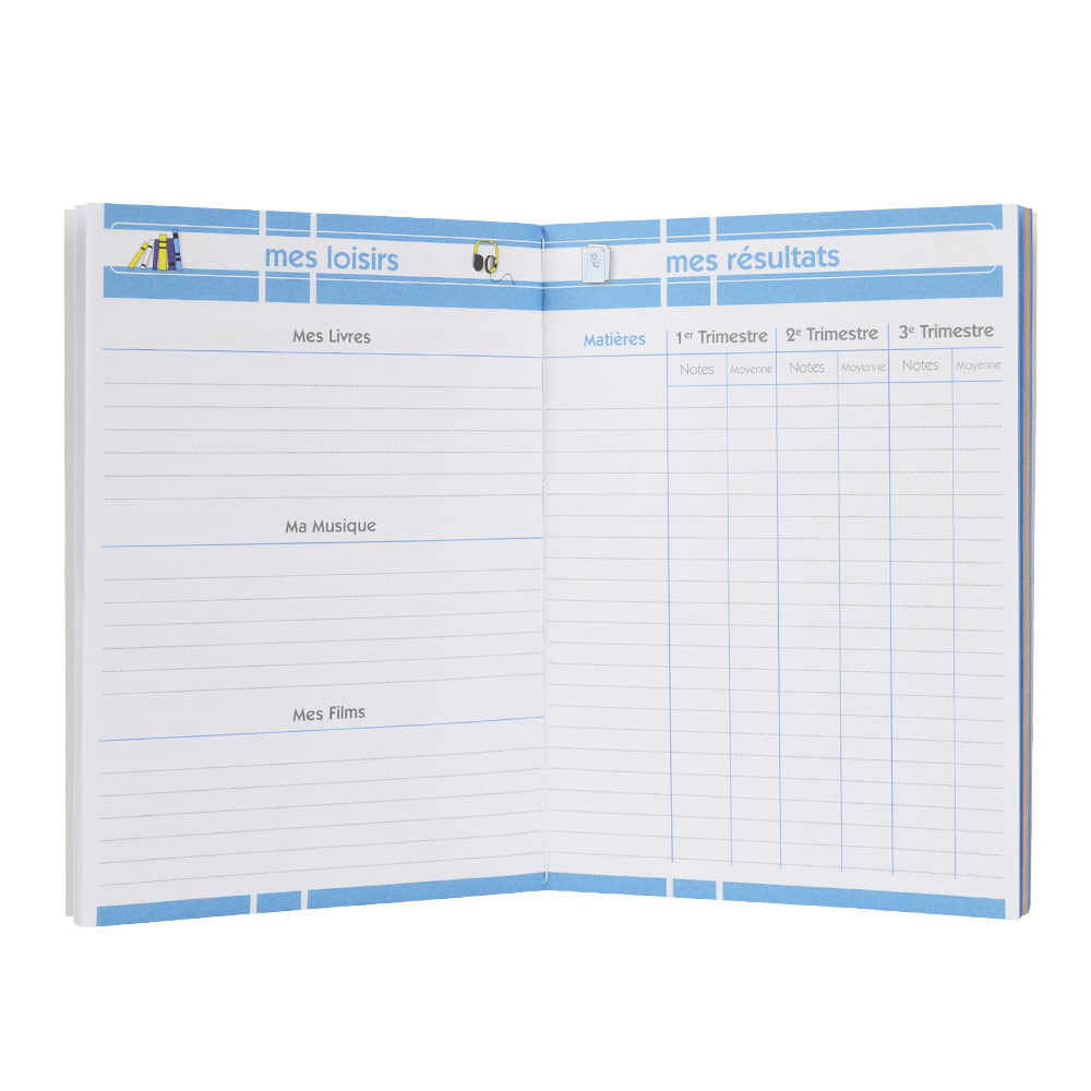 Cahier de textes ANONYM Creativity Chez