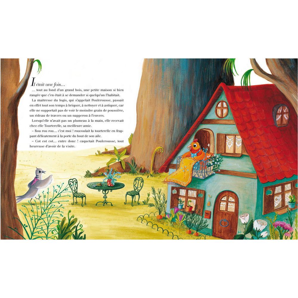 Livre enfant La petite Poule rousse - Minicontes classiques LITO : Chez ...