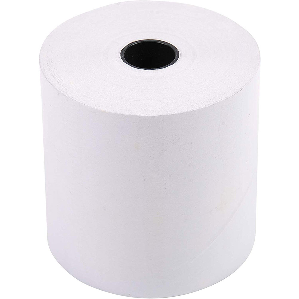 Bobines Papier Thermique 57x60x12mm - Lot De 5 - 44m, 55g/m² - Pour Caisses Enregistreuses Et Balances